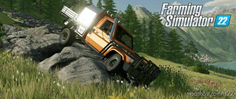 FS22 Car Mod: Toyota Landcruiser J 70 GXL 4.5L V8 V4.1 (Featured)