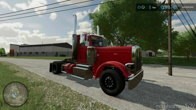 FS22 Truck Mod: Peterbilt 389 Less Noise Edit (Featured)