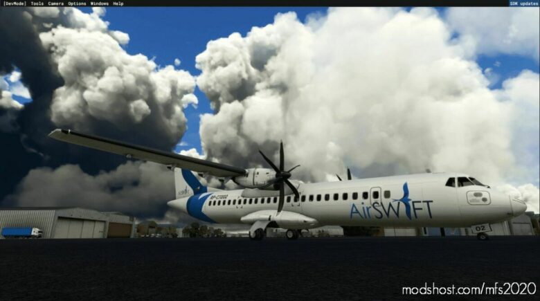 MSFS 2020 ATR 72-600 Livery Mod: AIR Swift – ATR 72-600 Community Version (Featured)