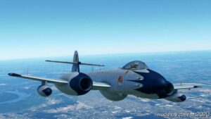 MSFS 2020 Livery Mod: Gloster Meteor Mk.8 Fab-4452 (Image #2)