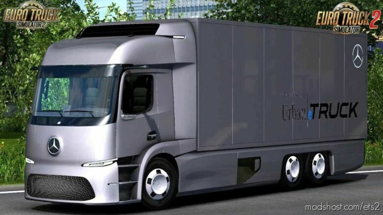 ETS2 Mercedes-Benz Mod: Urban Etruck + Interior V1.3 1.43 (Featured)