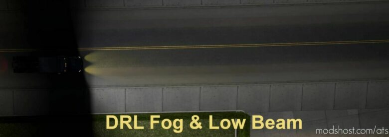 ATS Part Mod: FOG Lights For Truck Bumpers 1.43 (Featured)