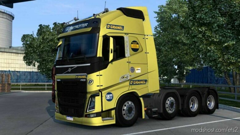 ETS2 Volvo Mod: Skin FH16 D Granel Pintavel (Featured)