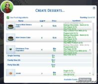 Sims 4 Mod: Christmas Pack 2021 – 4 NEW Custom Recipes (Image #13)