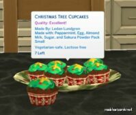 Sims 4 Mod: Christmas Pack 2021 – 4 NEW Custom Recipes (Image #14)