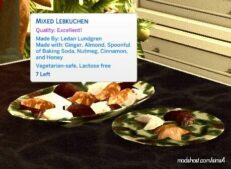 Sims 4 Mod: Christmas Pack 2021 – 4 NEW Custom Recipes (Image #19)