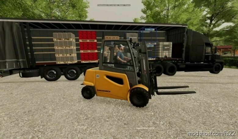 FS22 Forklift Mod: EFG S50 Autoloader (Featured)