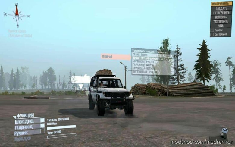 MudRunner Toyota Mod: Landcruiser Troop Carrier J78 (1990) (Featured)