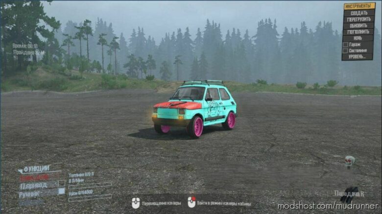 MudRunner Fiat Car Mod: 126 Mod (Featured)