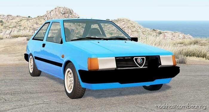 BeamNG Alfa Romeo Car Mod: Arna L (920) 1987 (Featured)