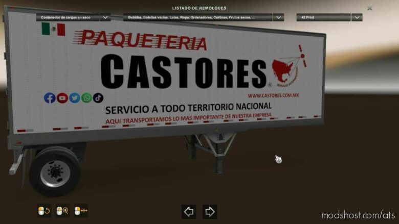 ATS Mod: Pack Of Skins, Loads That Circulate In Mexico. (Featured)