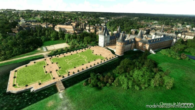 MSFS 2020 France Scenery Mod: Aqueduc ET Chateau DE Maintenon (Featured)