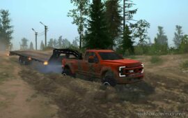 MudRunner Car Mod: F-350 2021 Heavy Hauler (Featured)