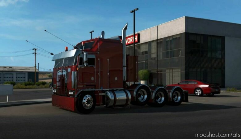 ATS Kenworth Truck Mod: K100 Custom FIX 12/23/21 1.43 (Featured)