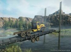 SnowRunner Mod: A-Frame Ramp / Bridge Trailer V1.0.2 (Featured)