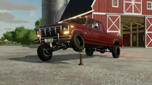 FS22 Ford Car Mod: 1986 Ford F350 (Featured)