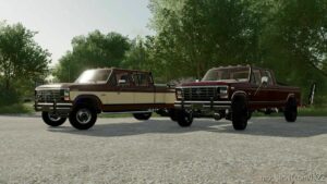 FS22 Ford Car Mod: 1986 Ford F350 (Image #2)