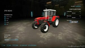 FS22 Zetor Tractor Mod: Zts/Zetor 16245 (Image #4)