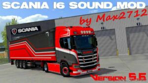 ETS2 Scania Mod: Nextgen I6 Sound Mod V5.6 1.43 (Featured)