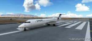 MSFS 2020 Iran Livery Mod: Aerosoft CRJ 550-700-900-1000 Iran AIR (Image #2)