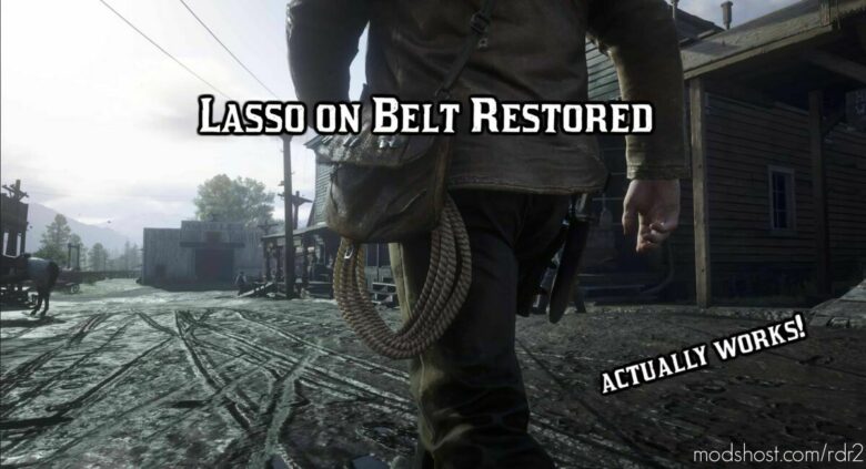 RDR2 Effect Mod: Lasso ON Belt Restored (Featured)