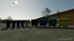 FS22 Mod: Trashbin Pack (Image #2)