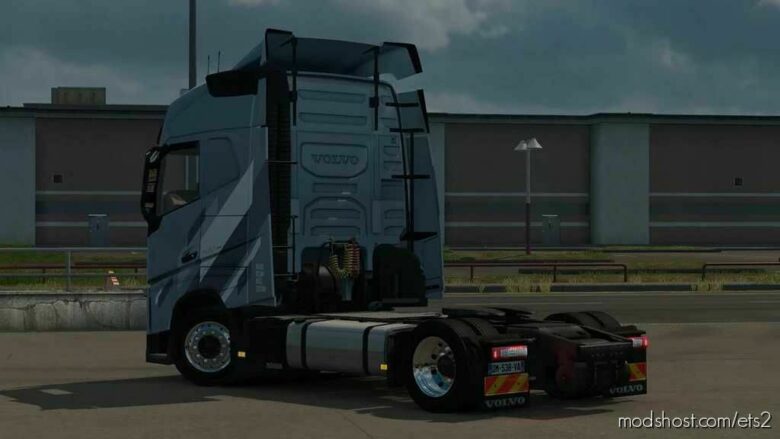 ETS2 Volvo Part Mod: LOW Deck Chassis Addon For Volvo FH16 2012 Reworked V3.1.8 1.43 (Featured)