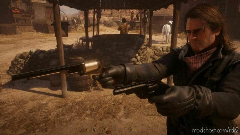 RDR2 Weapon Mod: Short Barrel For NPC Schofields (Featured)