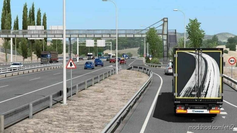 ETS2 Mod: Traffic Density Mod 1.43 (Featured)