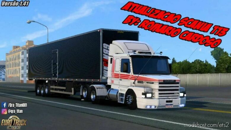 ETS2 Scania Truck Mod: 113H 1.43 (Featured)