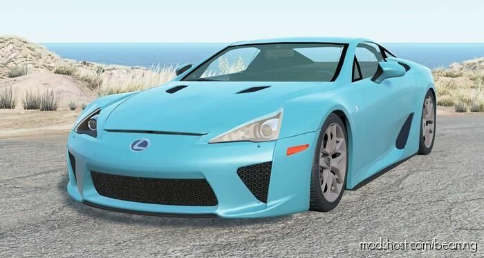 BeamNG Lexus Car Mod: LFA 2011 (Featured)