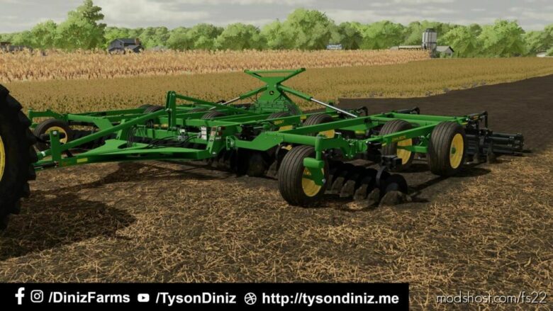 FS22 John Deere Cultivator Mod: 2660VT (Featured)