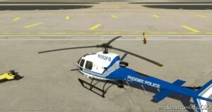 MSFS 2020 8K Hicopt Mod: Phoenix Police | N352FB | Rotorsimpilot H125 | 8K Resolution (Image #3)