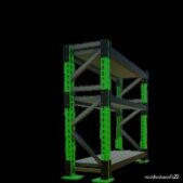 FS22 Object Mod: Shelf For Heavy Loads (Featured)