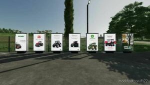 FS22 Fendt Placeable Mod: Billboard Signs Pack (Image #3)