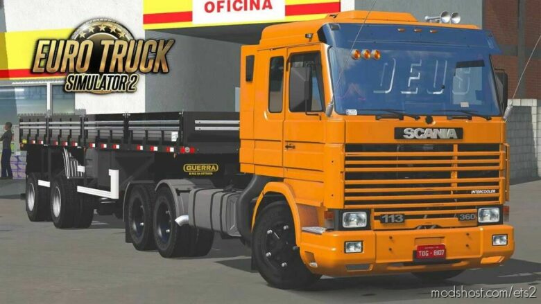 ETS2 Scania Mod: 113H Truck Mod With 2 Cabin – And ATS 1.43 (Featured)