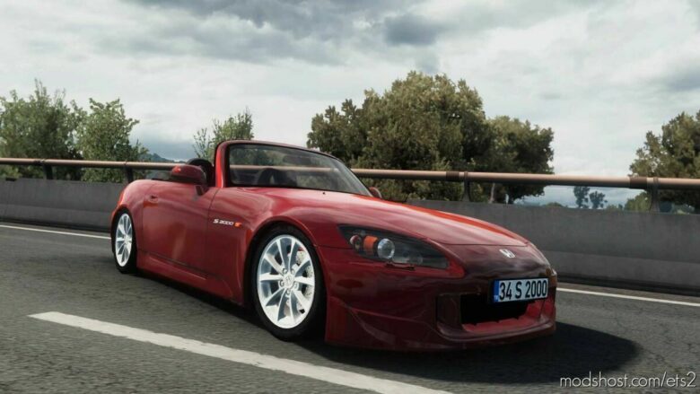 ETS2 Honda Car Mod: S2000 V1.1.43 1.43 (Featured)