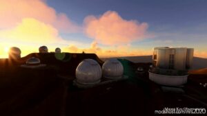 MSFS 2020 United States Scenery Mod: Mauna KEA Observatories (Featured)