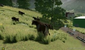 FS22 Placeable Mod: Free Range Cows (Image #2)