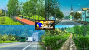 ETS2 Mod: NEW Mapa Nortesul 1.43 (Featured)