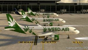 MSFS 2020 A32NX Livery Mod: A32NX FBW Converted A320 Weed.air (Image #3)