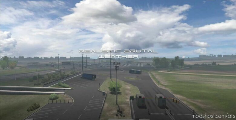 ATS Mod: Realistic Brutal Weather V4.5 1.43 (Featured)