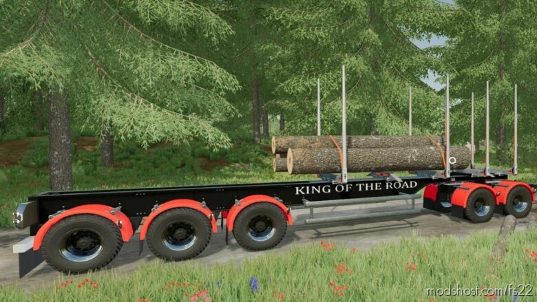 FS22 Mod: Timber Trailer (Featured)