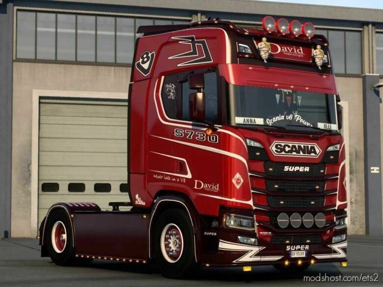 ETS2 Scania Mod: S NG Skin (Featured)