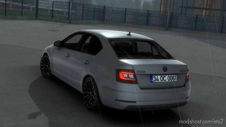 ETS2 Skoda Car Mod: Octavia 2018 1.43 (Featured)