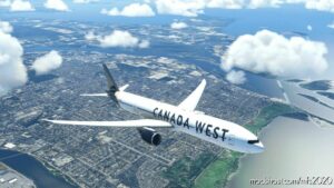 MSFS 2020 Canada Livery Mod: Captainsim 777-300 – Canada West 8K Fictional (Image #2)