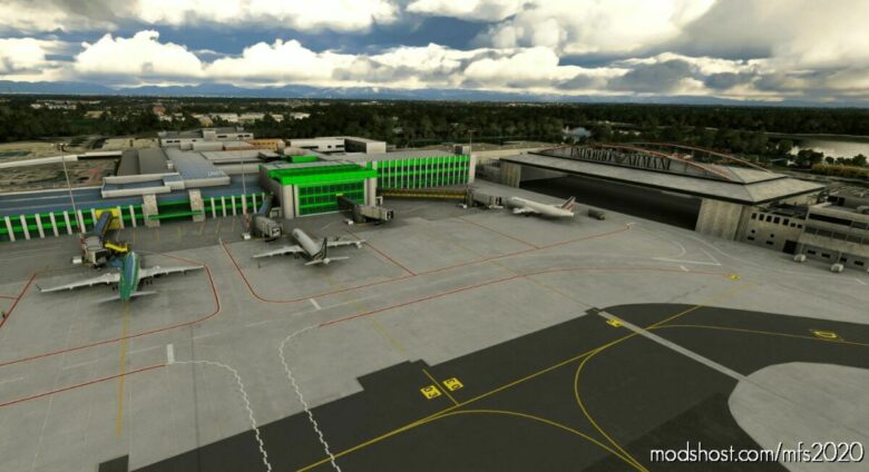 MSFS 2020 Italy Airport Mod: Liml – Aeroporto DI Milano-Linate V0.8 (Featured)