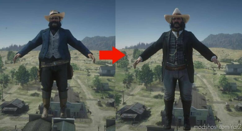 RDR2 Effect Mod: James Langton NPC Replacement (Featured)