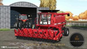 FS22 Case IH Combine Mod: 23-2588 + Case IH 4408 Header (Featured)