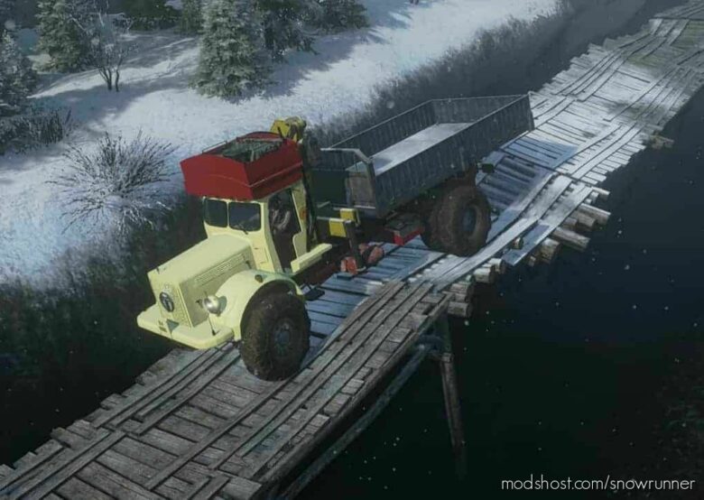 SnowRunner Tata Mod: 1210D Truck (Featured)